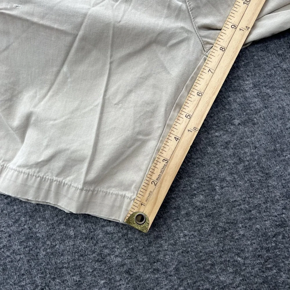 Patagonia Organic Cotton All Wear Mens Utility Chino Shorts Beige 31 *Flaws